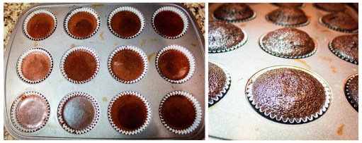 Dark Chocolate Nutella Cupcakes 2