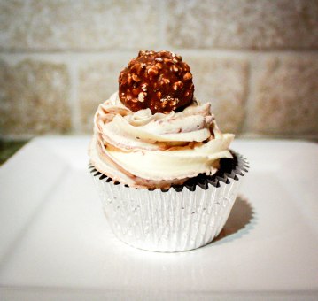 Dark Chocolate Nutella Cupcakes-7